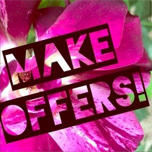 I accept reasonable offers๐